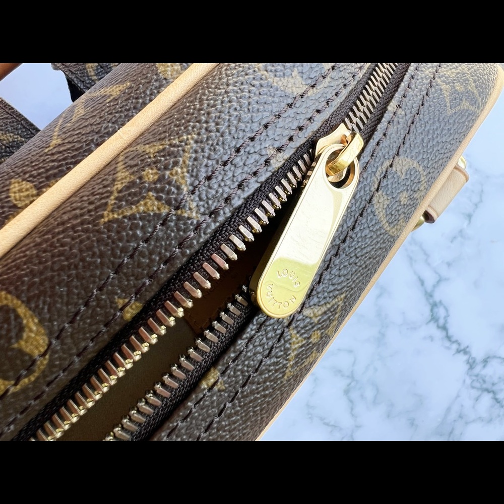 Authentic✅ Louis Vuitton Monogram Brown Satchel - Picture 7 of 11